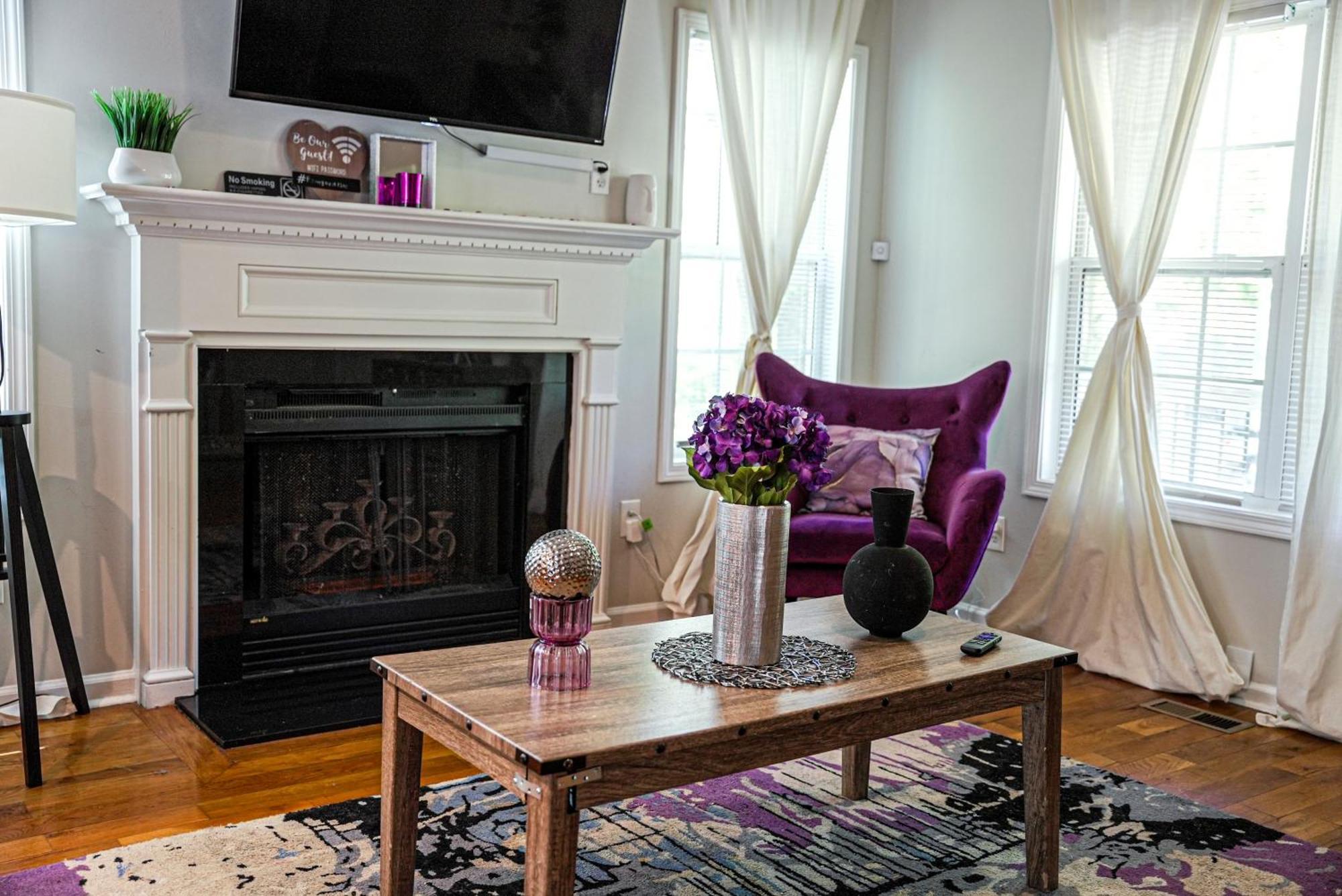 Stylish Cozi Abode Of Atlanta Villa Bagian luar foto