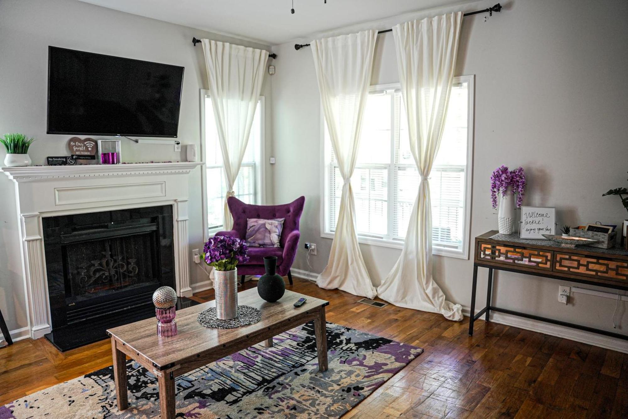 Stylish Cozi Abode Of Atlanta Villa Bagian luar foto