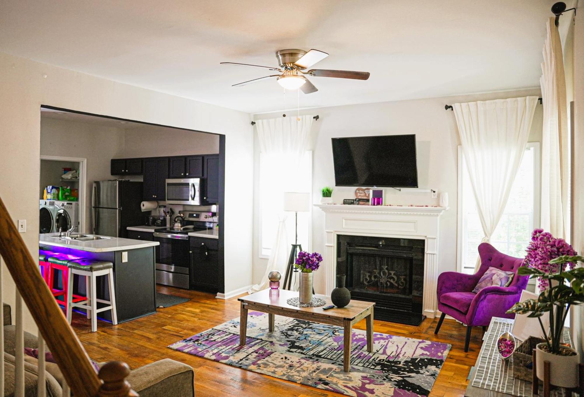 Stylish Cozi Abode Of Atlanta Villa Bagian luar foto